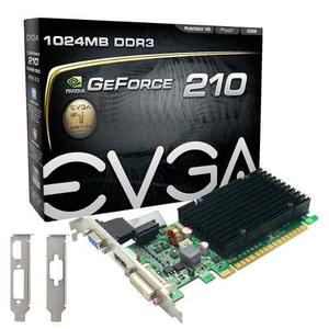 Tarjeta De Video 1gb Ddr3 Evga Geforce 210 Pci Express
