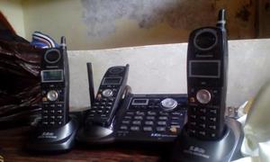 Telefono Inalambrico Panasonic 3 Unidades +dect 5.8 Usado
