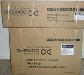 Aire Acondicionado Split De btu, Daewoo Original Nuevo