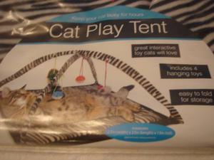 Jugete Para Gatos (play Tent) Nuevecita En Su Envoltorio:-)