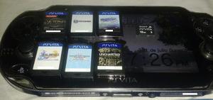 Psvita Sony Original + 6 Juegos Fisicos Y 8 Digitales + 16gb
