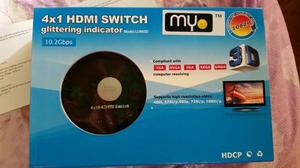Adaptador 4x1 Hdmi Switch
