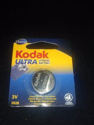 Bateria Cr, Kodak Ultra, Lithium 3v, 6 Unidades