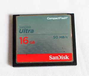 Memoria Compact Flash 16gb 50mbs