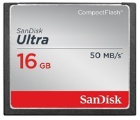 Memoria Compact Flash Sandisk Ultra 16 Gb