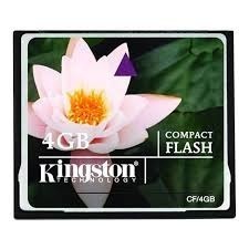 Memoria Kigston Compact Flash Cf 4gb