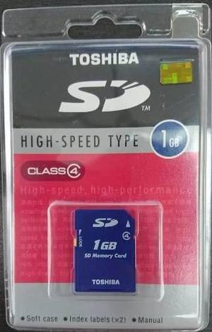 Memoria Sd 1 Gb Toshiba Class 4