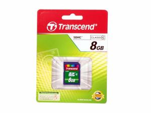 Memoria Sd Hc Transcend 8gb Clase 4