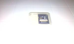 Memoria Sony Sd Hc 8 Gb Class 10 Ultra Rapida Camara Mp3