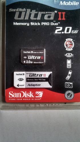 Memory Stick Pro Duo San Disk Ultra Ii Mobile