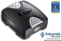 Print Server Alambrico Advantek Networks 1port Usb Aps-u