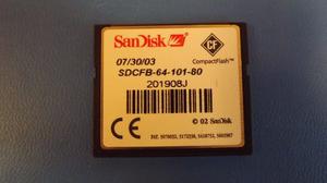 Sandisk Compactflash Memory Card 32gb
