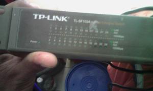 Switch Tp-link 24 Puertos  Mbps Modelo:tl-sf