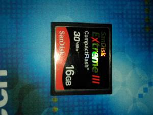 Tarjeta Compactflash,16 Gb.extreme Lll 30 Mb/s Sandisk