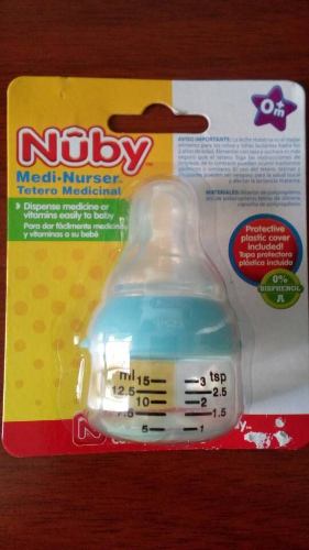 Tetero Medicinal Para Bebes Nuby 0 Meses+