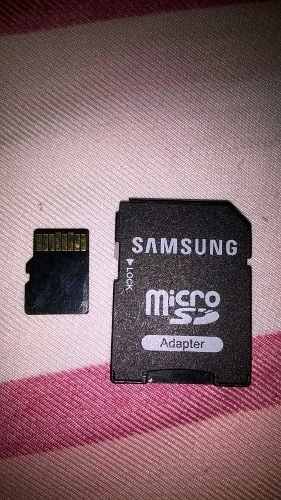 Vendo Micro Sd 2 Gb Usado Con Su Adaptador