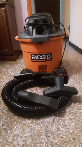 Aspiradora Mojado/seco Marca:ridgid 12 Gal. 5.0 Hp Nueva