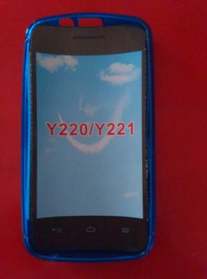 Forro Acrigel Y Vidrio Huawei Y221 Combo Navideño 2x1