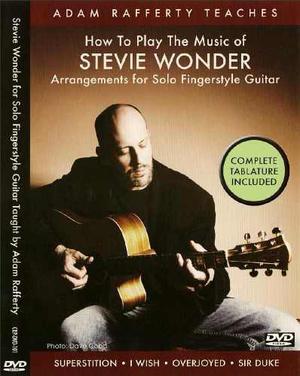 Guitar Adam Rafferty-how To Play The Music Of Stevie Wonder
