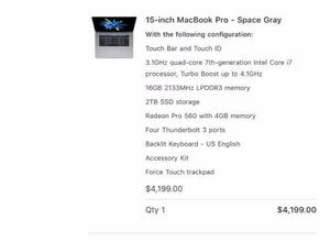 Macbook Pro  - Space Gray