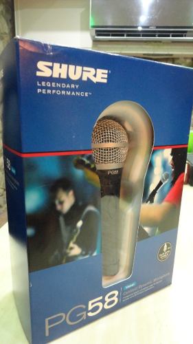 Microfono Shure Pg58 Original