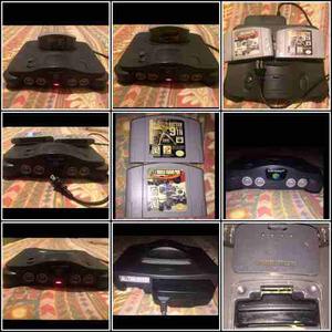 Nintendo 64 Con Consola + 2 Juegos