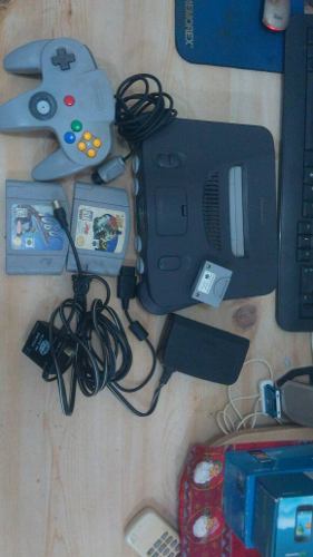 Nintendo 64 Consola + Control + 2 Juegos Original