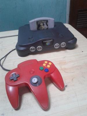 Nintendo 64 Control Mas 1 Juego