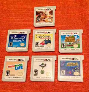 Oferta Combo De 7 Juegos Originales Nintendo 3ds