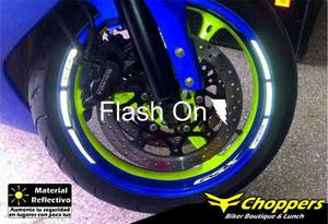 Tiras Reflectivas Para Rines Gsxr R1 R6 Cbr Tnt Rk6 W