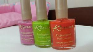 Trío De Esmaltes Para Uñas. Kashana