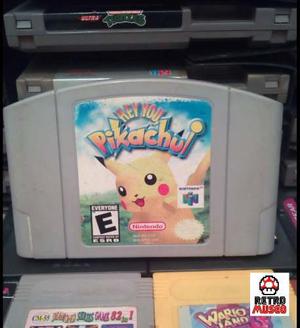 *retro* Hey You Pikachu! Para Nintendo 64