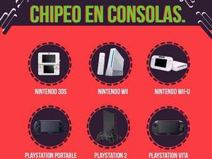 Chipeos Para Nintendo 3ds, Wii, Psp, Ps Vita