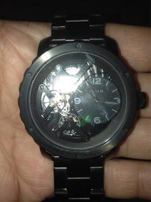 Reloj Fossil Negro Me Original 100%