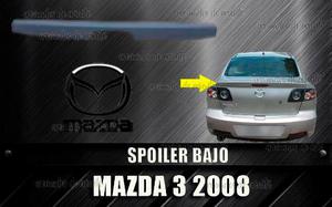 Spoiler Mazda 3 Bajo