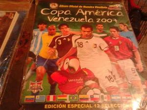Album Copa America  Completo 242 Barajitas Line Up