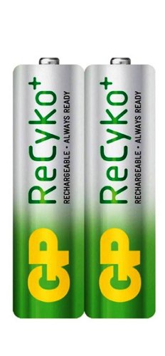 Baterias Recargables Aa Gp Recyko Pack 2 Para Camaras