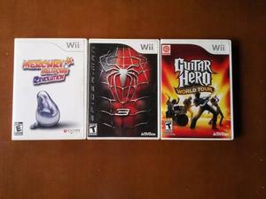 Juegos De Wii Originales Guitar Hero Spiderman