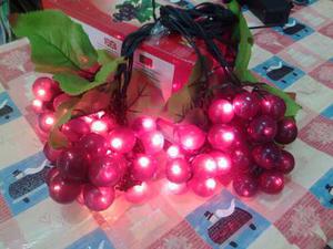 Luces De Navidad En Forma De Uvas