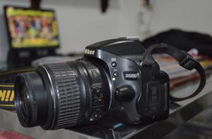 Nikon D  Con Lente , Cargador, Bateria Y Bolso