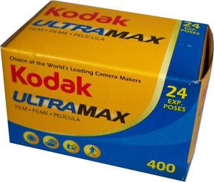 Rollos Kodak Ultramax 24exp