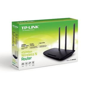 Router Tp-link Tl-wr 940n 3 Antenas 5dbi 450 Mbps Nuevo
