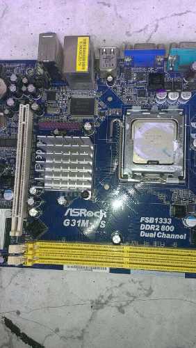 Tarjeta Madre G31 Asrock