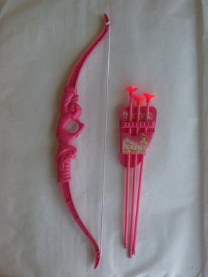 Arcos Y Flecha De Juguete Para Niñas Barbie Rosado Oferta