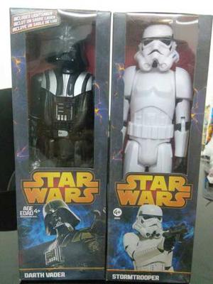 Figuras Star Wars Darth Vader Y Storm Tropper (nuevos)