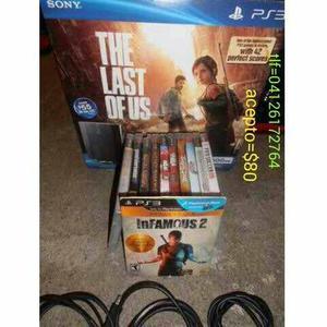 Playstation  Gb Con 11 Juegos Y Caja