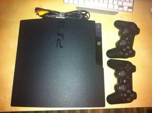 Ps3 Playstation 3 Slim 3 Controles Y 6 Juegos Negociable