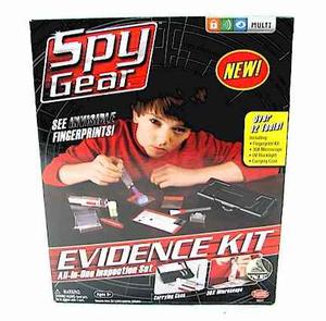 Spy Gear Kit De Evidencias Kreisel Nuevos