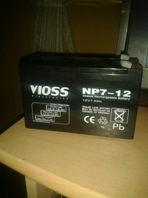 Baterias Recargable 12v 7 Ah Para Cerco Electricos, Ups,