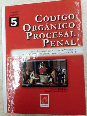 Código Orgánico Procesal Penal Copp